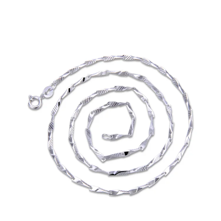 SGARIT hot sale original design choker jewelry 18k white gold plated 925 sterling silver chain necklace women
SGARIT hot sale original design choker jewelry 18k white gold plated 925 sterling silver chain necklace women