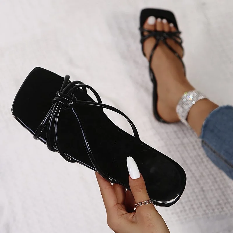 Summer Ladies Leather Slippers 2021 Flat Sandals for Women Square Toe Sandals Trendy, 3 colors
Summer Ladies Leather Slippers 2021 Flat Sandals for Women Square Toe Sandals Trendy, 3 colors