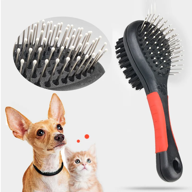 Pet Double Sided Combs for Dog Brush Bathroom Pet Products Hair Remover Brush Hairdresser Pet Combs for Puppy Cat Dog Supplies
Pet Double Sided Combs for Dog Brush Bathroom Pet Products Hair Remover Brush Hairdresser Pet Combs for Puppy Cat Dog Supplies