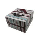 Disposable paper 10 inch rectangle packaging cardboard big cakebox birthday cake box
