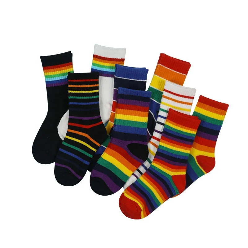 New fashion China manufacturer stripe baby toddler kids boys girls rainbow socks cotton children custom factory kids socks, As pictures
New fashion China manufacturer stripe baby toddler kids boys girls rainbow socks cotton children custom factory kids socks, As pictures