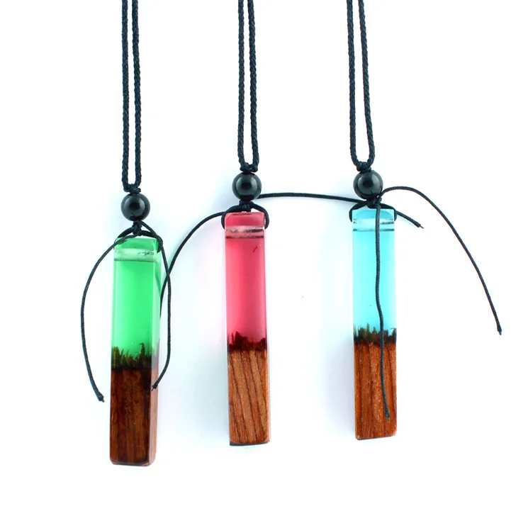 Wholesale Custom Vintage Fashionable Unisex Woven Rope Chain Pendant Jewelry Resin Wood Necklace Women, As pic
Wholesale Custom Vintage Fashionable Unisex Woven Rope Chain Pendant Jewelry Resin Wood Necklace Women, As pic