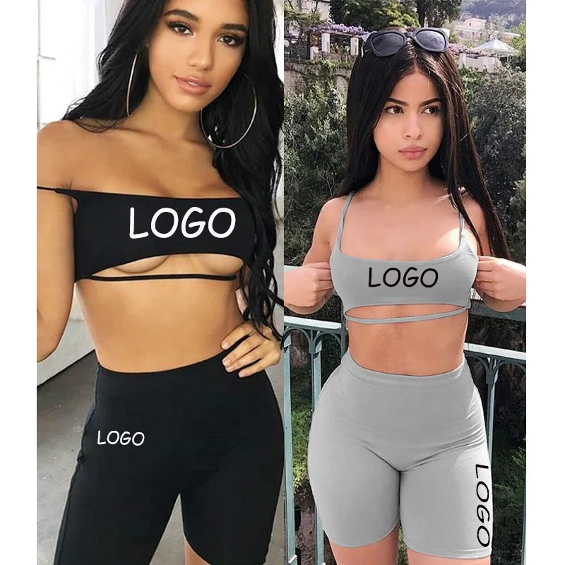 Free Shipping Women's short camisole pants shorts sexy girl crop top shorts suit, Customized color
Free Shipping Women's short camisole pants shorts sexy girl crop top shorts suit, Customized color