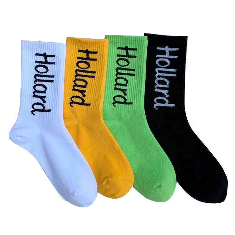 2020 Street fashion character colorful skateboard screw jacquard socks custom hip-hop letter long tube socks
2020 Street fashion character colorful skateboard screw jacquard socks custom hip-hop letter long tube socks