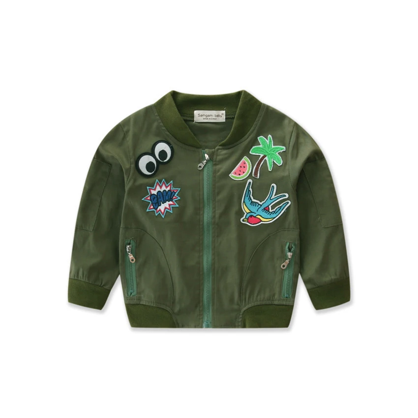 Spring Kids Jacket Girls Army Green Jackets Clothes Children Outwear For Girls Boys Clothing Coats Costume, As pictures
Spring Kids Jacket Girls Army Green Jackets Clothes Children Outwear For Girls Boys Clothing Coats Costume, As pictures