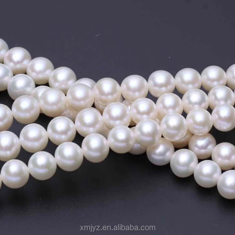ZZDIY015 Zhuji Supplies Fresh Water Pearls 9-10Mm Round White Aaaa1 Natural Loose Pearl Necklace Wholesale 
ZZDIY015 Zhuji Supplies Fresh Water Pearls 9-10Mm Round White Aaaa1 Natural Loose Pearl Necklace Wholesale