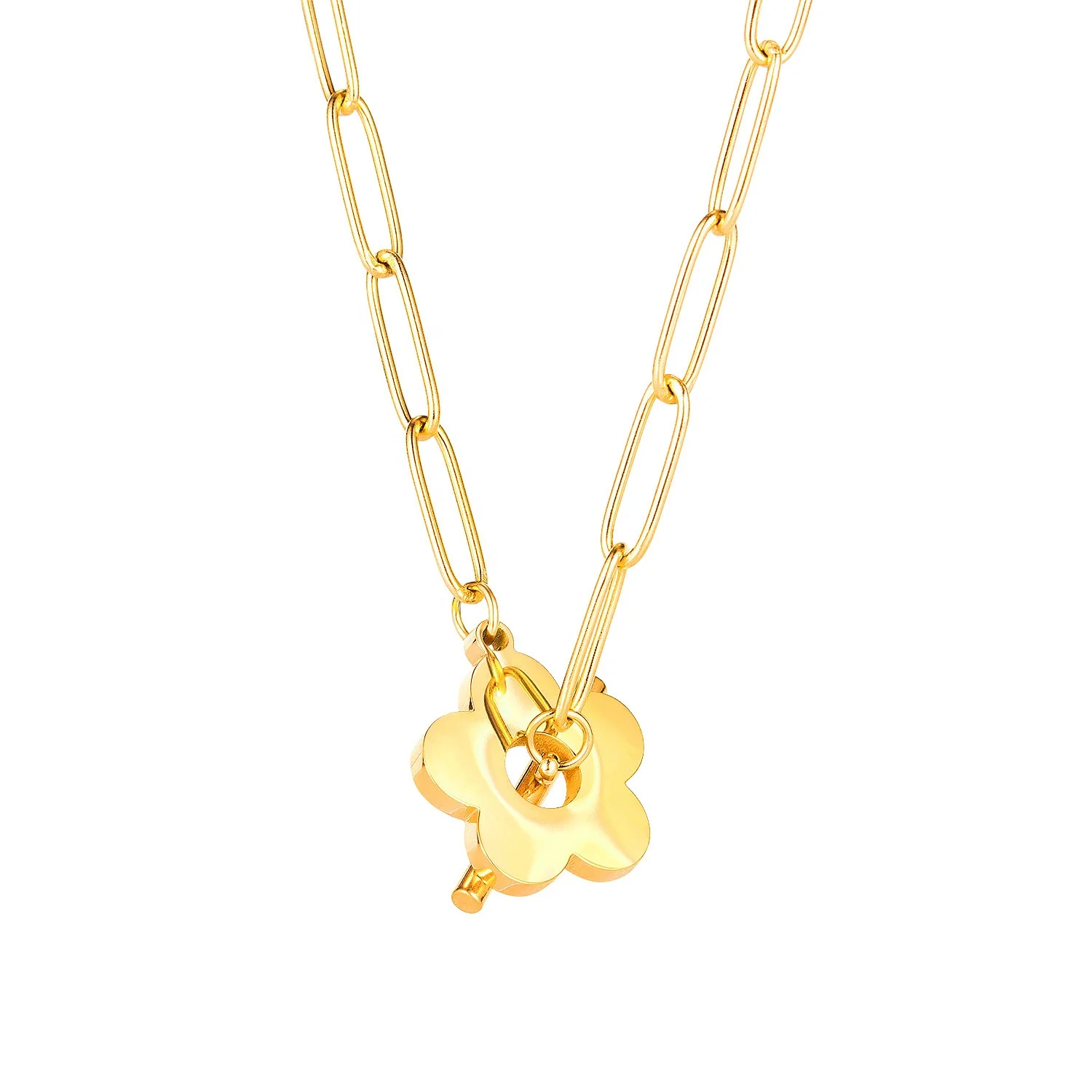 Exquisite Lovely Flower Pendant 316L Stainless Steel Jewelry Necklaces, White, rose gold
Exquisite Lovely Flower Pendant 316L Stainless Steel Jewelry Necklaces, White, rose gold
