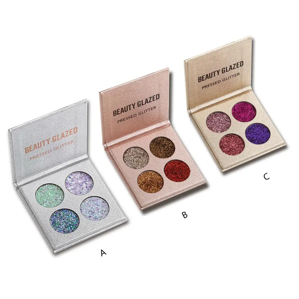 private label Makeup Palette 4 Color Glitters Diamond Eyeshadow Palette Long-lasting Easy to Wear Shimmer OEM Eye Shadow Palette, 4 colors
private label Makeup Palette 4 Color Glitters Diamond Eyeshadow Palette Long-lasting Easy to Wear Shimmer OEM Eye Shadow Palette, 4 colors
