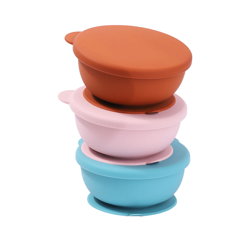 Portable Spill Proof Toddler Slant Toddler Kids Silicone Baby Feeding Suction Bowl with Spoon Bear Lid, Blue, pink, light green, customized
Portable Spill Proof Toddler Slant Toddler Kids Silicone Baby Feeding Suction Bowl with Spoon Bear Lid, Blue, pink, light green, customized