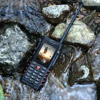

2020 wholesale Removable Lithium battery 2.4'' IP68 waterproof walkie-talkie mobile rugged phone GSM 2sim card phone & camera