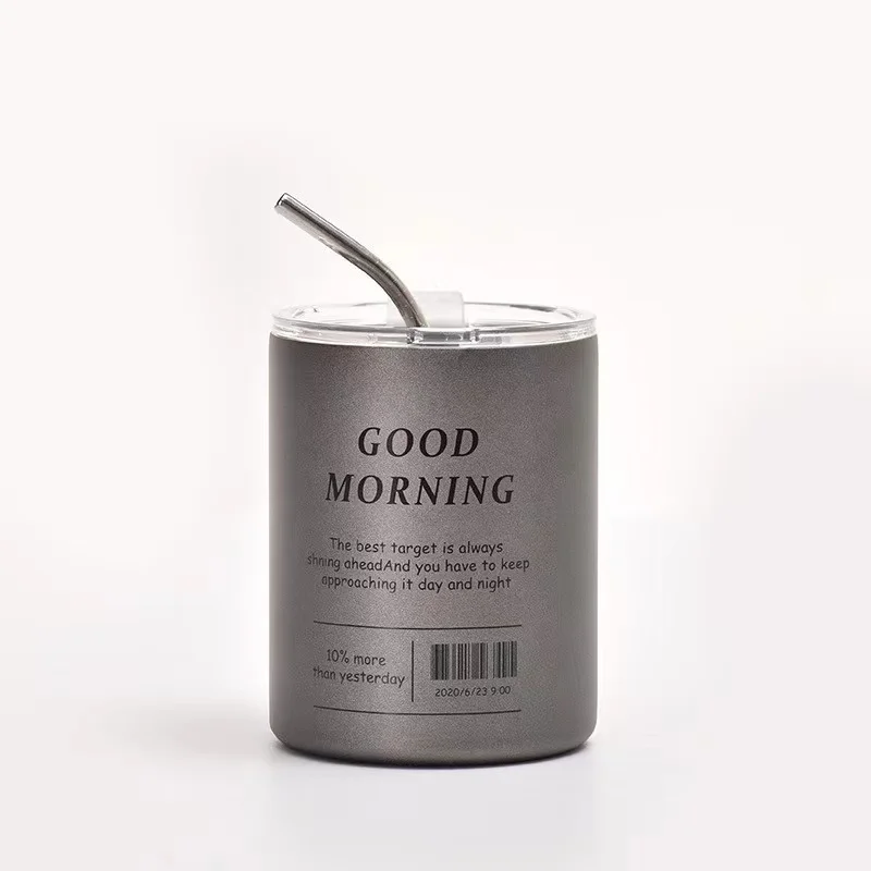 Stainless steel coffee cup thermos cup with lid and straw double layer travel bottle American portable to go straw sealed water
Stainless steel coffee cup thermos cup with lid and straw double layer travel bottle American portable to go straw sealed water