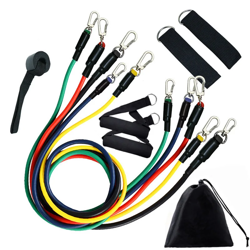 popular hot salling high quality Exercise Body bands 11pc Resistance Bands Set With Handle
popular hot salling high quality Exercise Body bands 11pc Resistance Bands Set With Handle