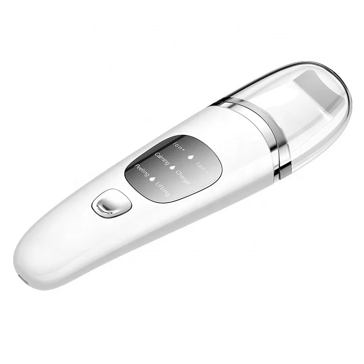 professional ultrasonic facial skin scrubber device ion introduction skin scrubber ultrasonic peeling beauty machine, 2 colors
professional ultrasonic facial skin scrubber device ion introduction skin scrubber ultrasonic peeling beauty machine, 2 colors