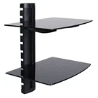 DVD player wall bracket wholesale, dvd shelf lcd bracket tv mount 2layers