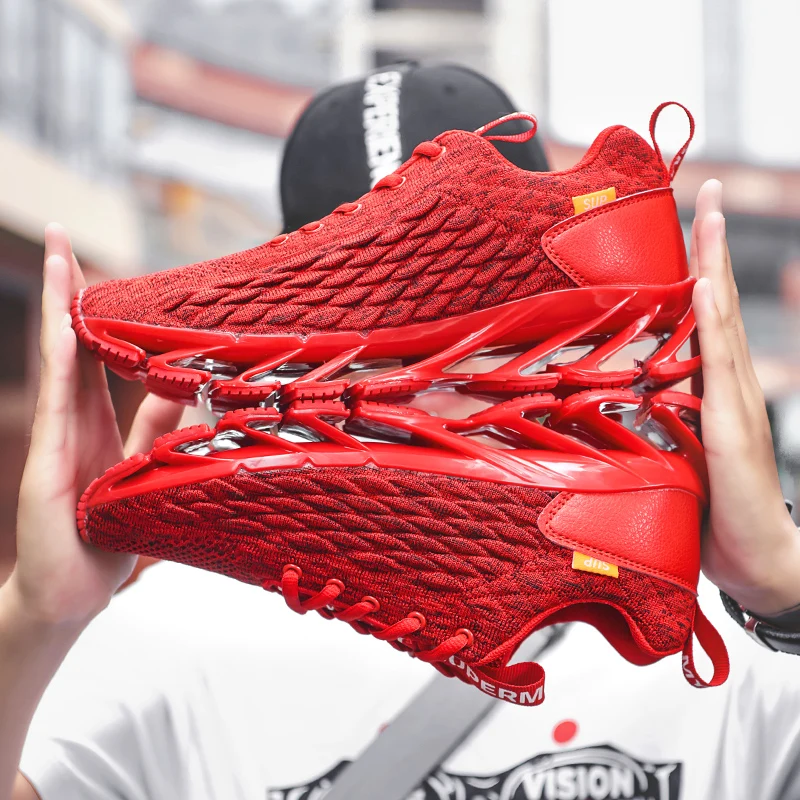 2020 New Trend Blade Running Mens sport Shoes fashion Casual Male Sneakers Zapatos De Mujer Hombre Plus Size Zapatillas Sneaker
2020 New Trend Blade Running Mens sport Shoes fashion Casual Male Sneakers Zapatos De Mujer Hombre Plus Size Zapatillas Sneaker