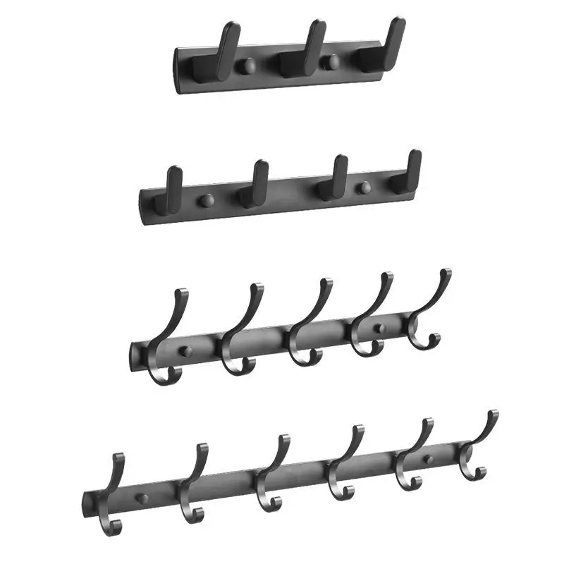 Black Simple Clothes Hook Nail Free Wall Hanging Wall Hook Bathroom Accessories, Black/black white/white
Black Simple Clothes Hook Nail Free Wall Hanging Wall Hook Bathroom Accessories, Black/black white/white