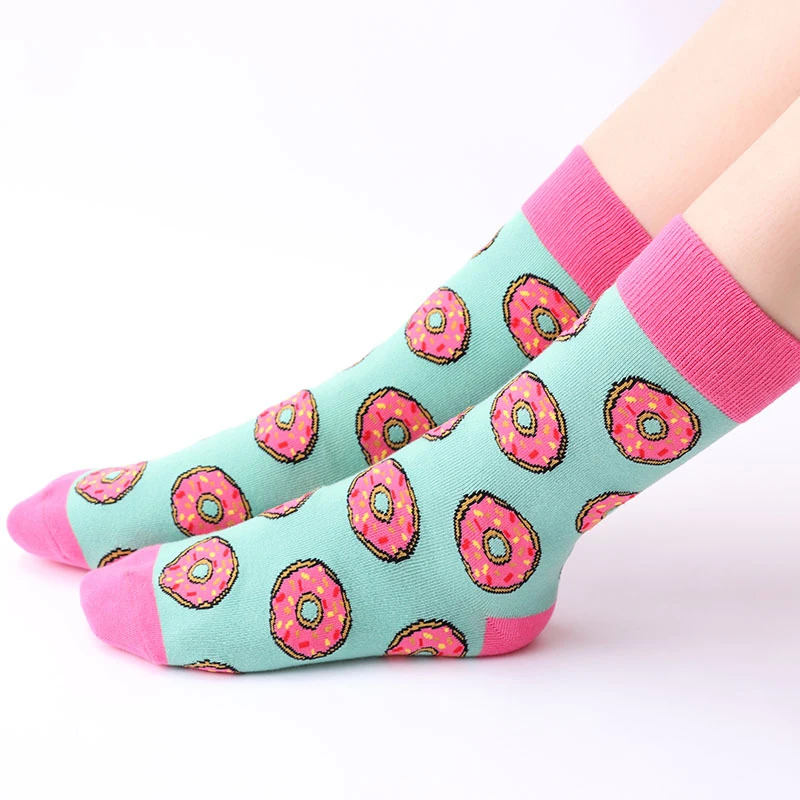 New Arrival Autumn Personality Creative Funny Colorful Pink Donut Food Pattern Anthletic Happy Socks for men, Picture
New Arrival Autumn Personality Creative Funny Colorful Pink Donut Food Pattern Anthletic Happy Socks for men, Picture