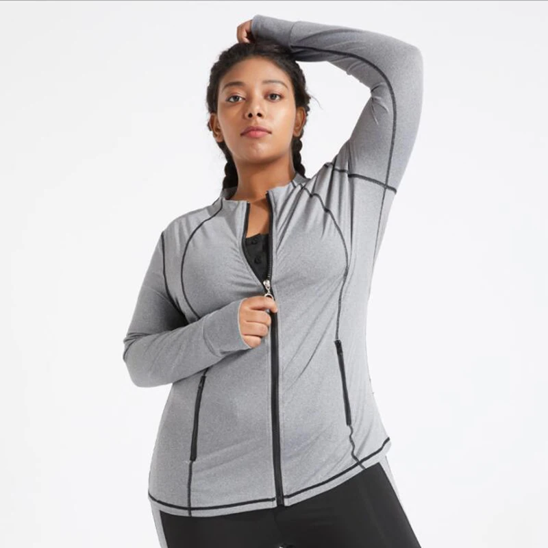 Top Selling Latest Fashion Fitness Plus Size Long Sleeve Yoga Crop Top, Grey blue rose red purple
Top Selling Latest Fashion Fitness Plus Size Long Sleeve Yoga Crop Top, Grey blue rose red purple