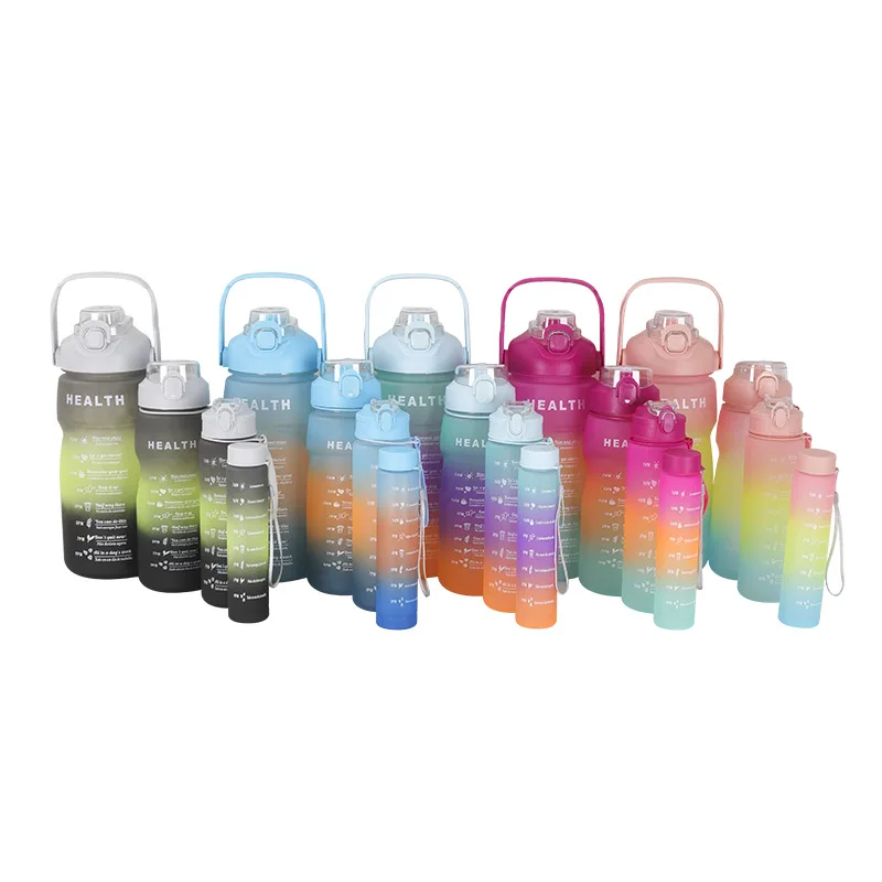 Large Capacity Four Sets Of Color-Changing Plastic Water Bottle For Boys And Girls Sports Water Bottle.
Large Capacity Four Sets Of Color-Changing Plastic Water Bottle For Boys And Girls Sports Water Bottle.