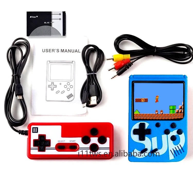 In stock 2 Players TV Out Retro Portable Mini Sup Game Box 400 in 1 Video Game Console, Red white blue black yellow
In stock 2 Players TV Out Retro Portable Mini Sup Game Box 400 in 1 Video Game Console, Red white blue black yellow