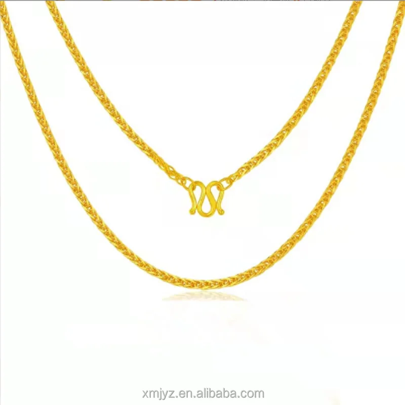 Certified 18K Gold Necklace Light Luxury Simple Women's Version 18K Gold Chopin Necklace Live Women's Necklace
Certified 18K Gold Necklace Light Luxury Simple Women's Version 18K Gold Chopin Necklace Live Women's Necklace