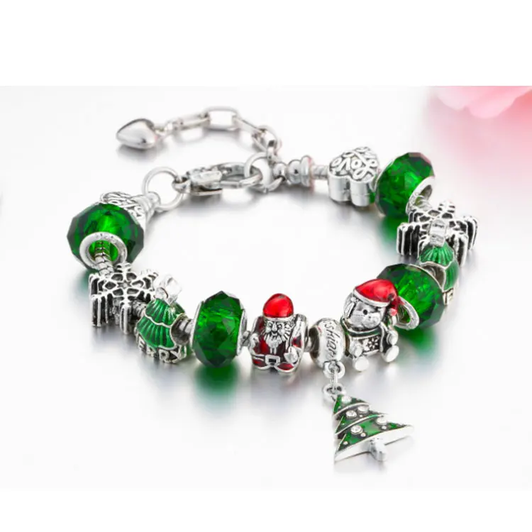 Christmas Santa Claus 925 Silver Charm Beads Fit European Bracelet Santa Claus Snowflake Charm European Bead Bracelet
Christmas Santa Claus 925 Silver Charm Beads Fit European Bracelet Santa Claus Snowflake Charm European Bead Bracelet