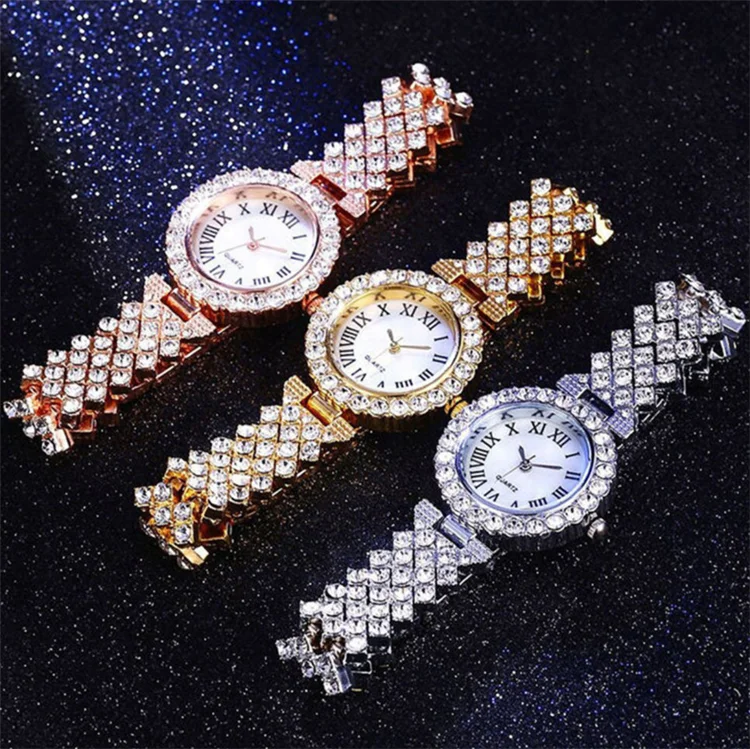 New Hip Hop crystal bling costume jewelry Cuban chain gold plated Watch Bracelet Set necklace set jewelry bracelet pour femme
New Hip Hop crystal bling costume jewelry Cuban chain gold plated Watch Bracelet Set necklace set jewelry bracelet pour femme