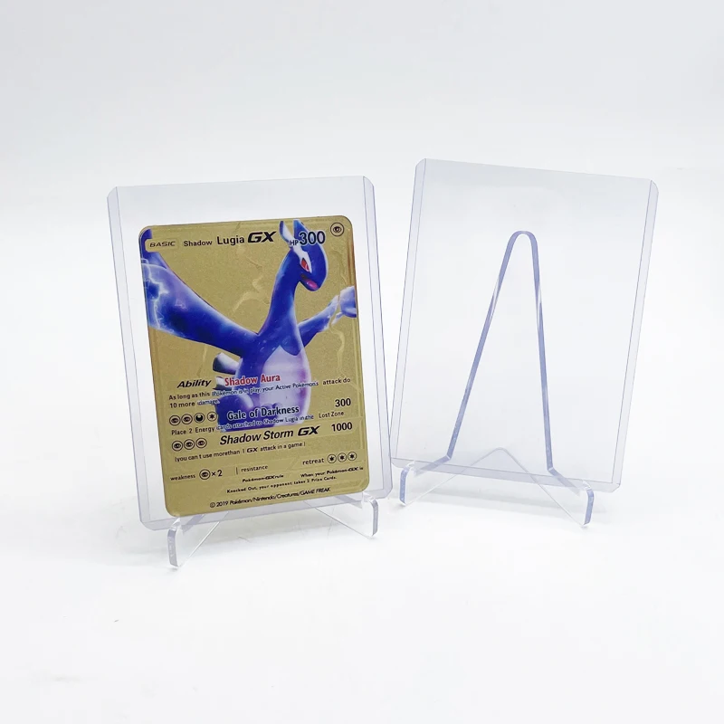 Ultra PRO Clear Plastic Sleeves 35PT Semi Rigid PVC Waterproof 3x4in Sports Card Toploaders for Collectible Trading Card, Transparent
Ultra PRO Clear Plastic Sleeves 35PT Semi Rigid PVC Waterproof 3x4in Sports Card Toploaders for Collectible Trading Card, Transparent