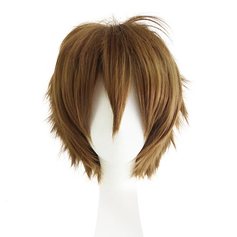 Fashion Anime Party Costume Dress Full Unisex Short Straight Cosplay Hair Wig For Women Men Party
Fashion Anime Party Costume Dress Full Unisex Short Straight Cosplay Hair Wig For Women Men Party