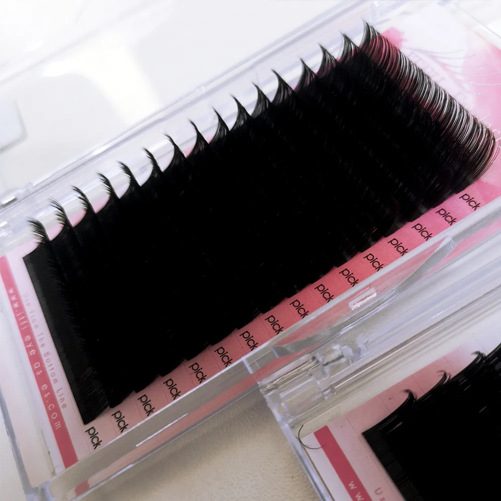 JOMAY 15mm volume eyelash extension eyelashes extensions individual korean pbt foil back, Matte black
JOMAY 15mm volume eyelash extension eyelashes extensions individual korean pbt foil back, Matte black