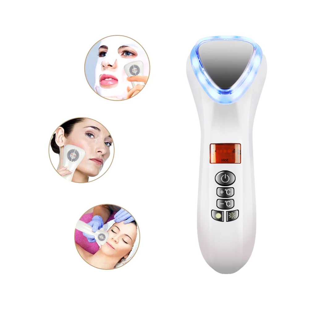 Professional 2019 home using sonic vibration galvanic Led light hot and cool beauty equipment face massager
Professional 2019 home using sonic vibration galvanic Led light hot and cool beauty equipment face massager
