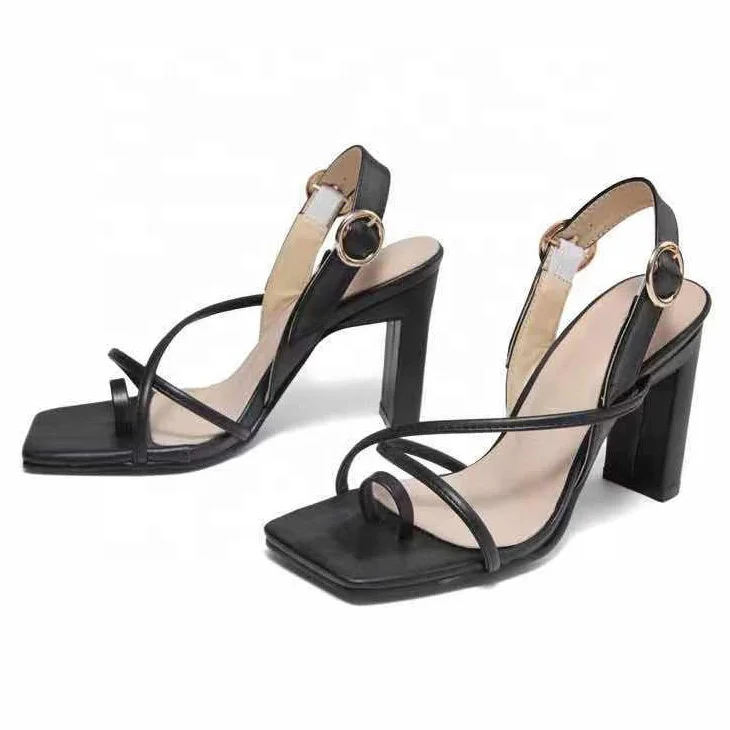 Solid Back Buckle Strap Slingback Square Clip Toe Women Sandals Summer Chunky Heel Pump Ladies Casual Concise Shoes Wholesale, Black
Solid Back Buckle Strap Slingback Square Clip Toe Women Sandals Summer Chunky Heel Pump Ladies Casual Concise Shoes Wholesale, Black