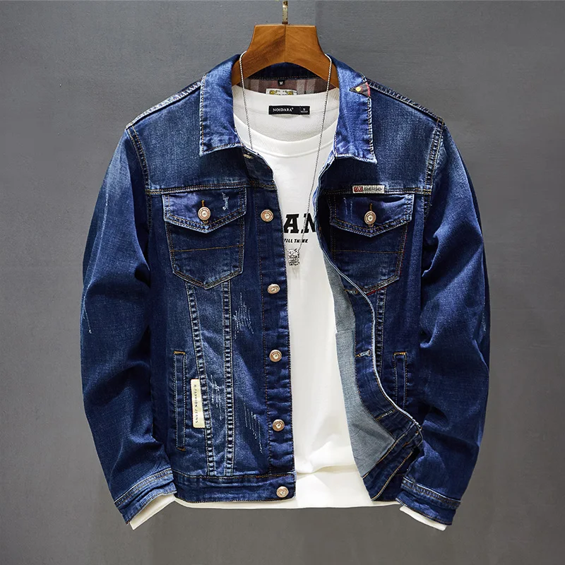 Vintage Customized Blue Cotton Denim Jackets Men Jeans Casual Jacket in stock jeans jackets
Vintage Customized Blue Cotton Denim Jackets Men Jeans Casual Jacket in stock jeans jackets