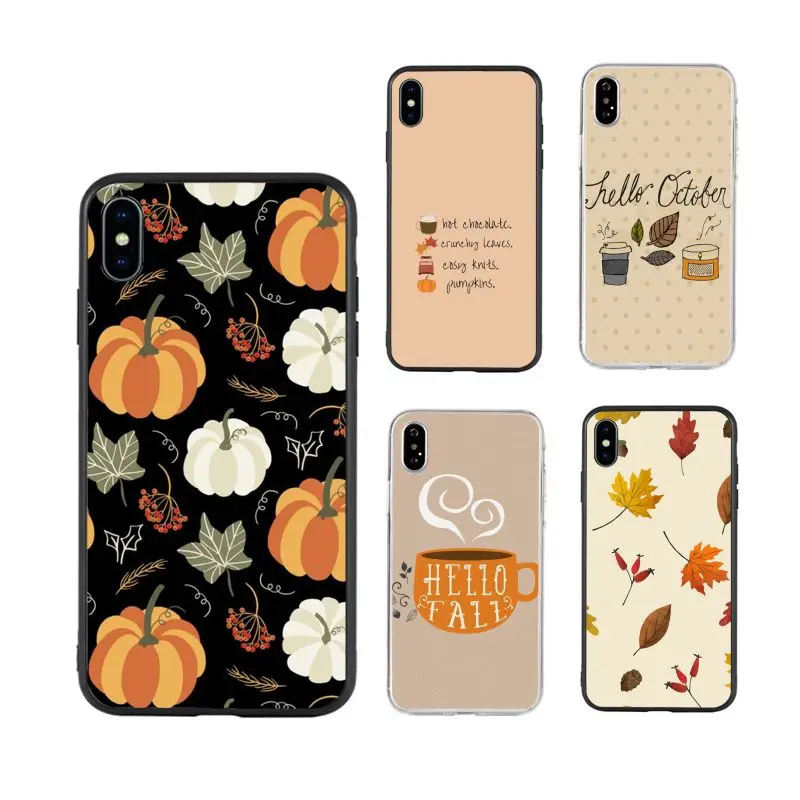 Pumpkin happy fall hot selling cute cartoon Phone Case for iPhone X XR Xs Max 11 11Pro 11ProMax 12 12pro luxury fundas, Black/transparent
Pumpkin happy fall hot selling cute cartoon Phone Case for iPhone X XR Xs Max 11 11Pro 11ProMax 12 12pro luxury fundas, Black/transparent