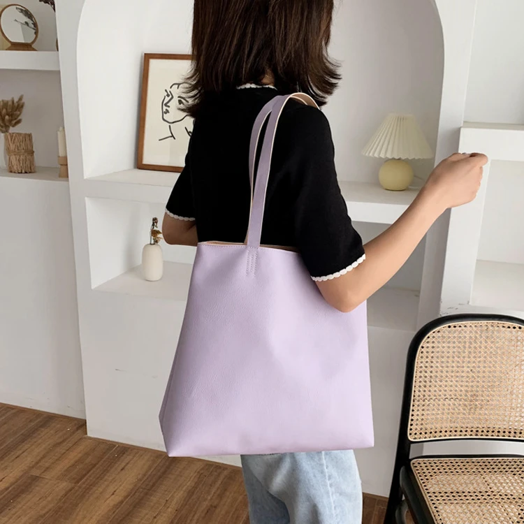 luxury ladies wide strap blank PU black tote bag leather shopping soft faux leather tote shoulder bag
luxury ladies wide strap blank PU black tote bag leather shopping soft faux leather tote shoulder bag
