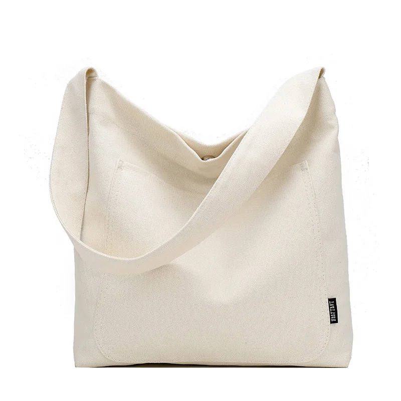 Simple Solid Color Female Canvas Shoulder Bag Large Capacity Shopping Tote Bag Custom Logo Pattern Female Tutorial Canvas Bag, Customized color 
Simple Solid Color Female Canvas Shoulder Bag Large Capacity Shopping Tote Bag Custom Logo Pattern Female Tutorial Canvas Bag, Customized color