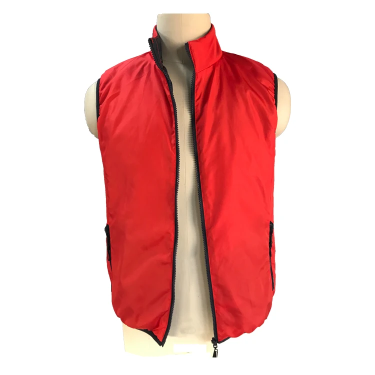 Newest fashion design double face wear men's down vest spring outdoor wear stand collar zipper pocket vests, Customized color
Newest fashion design double face wear men's down vest spring outdoor wear stand collar zipper pocket vests, Customized color