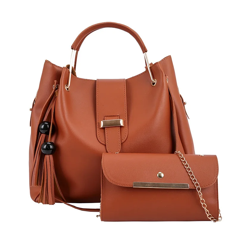 New Fashion Women Bag Tassel Handbag Ladies Shoulder Crossbody Bag Three Sets Bags for Lady, 6colors
New Fashion Women Bag Tassel Handbag Ladies Shoulder Crossbody Bag Three Sets Bags for Lady, 6colors