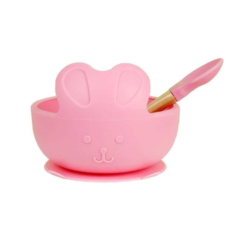 Hot Sales Soft Suction Food Grade Silicone Baby Bowl and Spoon for Kids, Customized color
Hot Sales Soft Suction Food Grade Silicone Baby Bowl and Spoon for Kids, Customized color