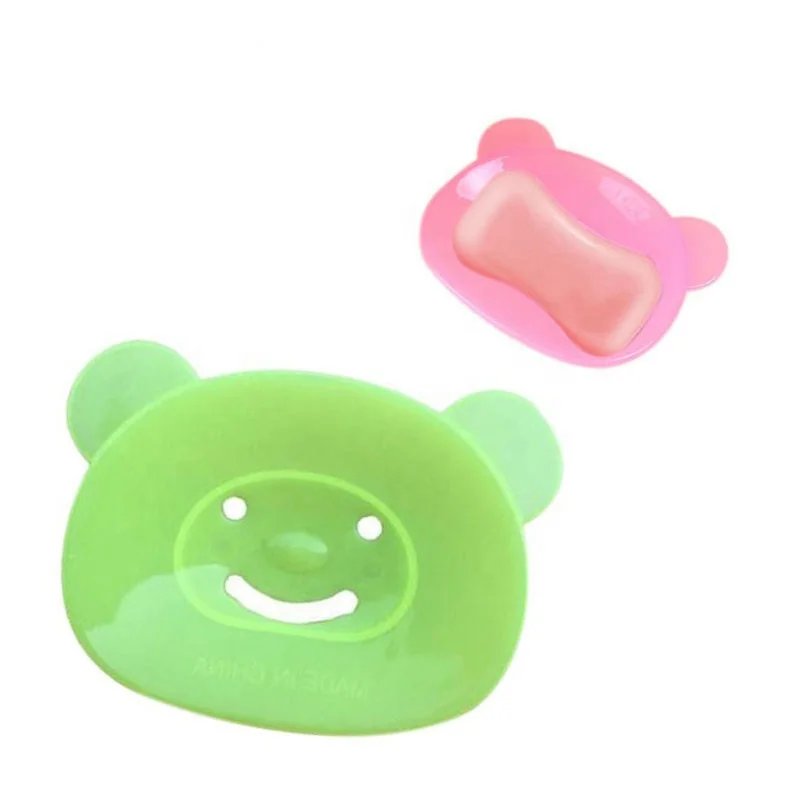 Travel Soap Box Drain Soap Holder Cute Cartoon Bear Bathroom Plastic Soap Storage Box, Pink / yellow / blue / green
Travel Soap Box Drain Soap Holder Cute Cartoon Bear Bathroom Plastic Soap Storage Box, Pink / yellow / blue / green