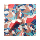 Custom new design printing luxury printed 100% silk fabric