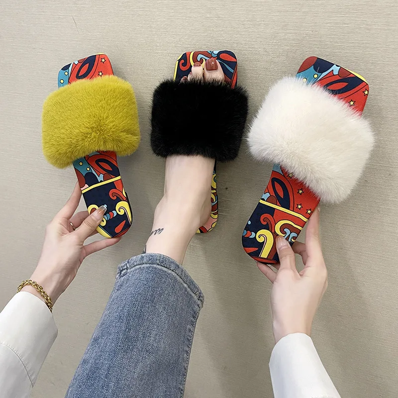 Sandals shoes women 2022 fashion cotton plush slippers ladies fluffy slippers winter warm fur slides for woman
Sandals shoes women 2022 fashion cotton plush slippers ladies fluffy slippers winter warm fur slides for woman