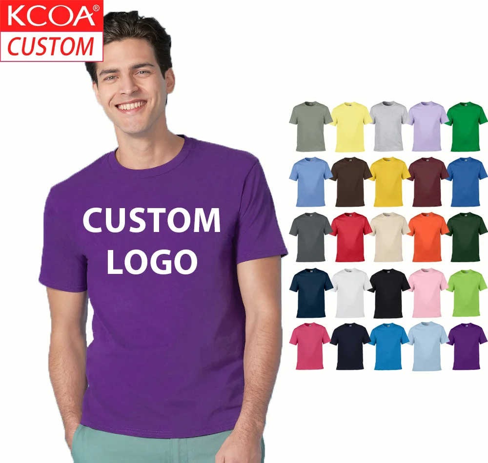 KCOA Factory Tshirt Silk Screen Printing Logo 100% Cotton Unisex, 25 colors or custom colors
KCOA Factory Tshirt Silk Screen Printing Logo 100% Cotton Unisex, 25 colors or custom colors
