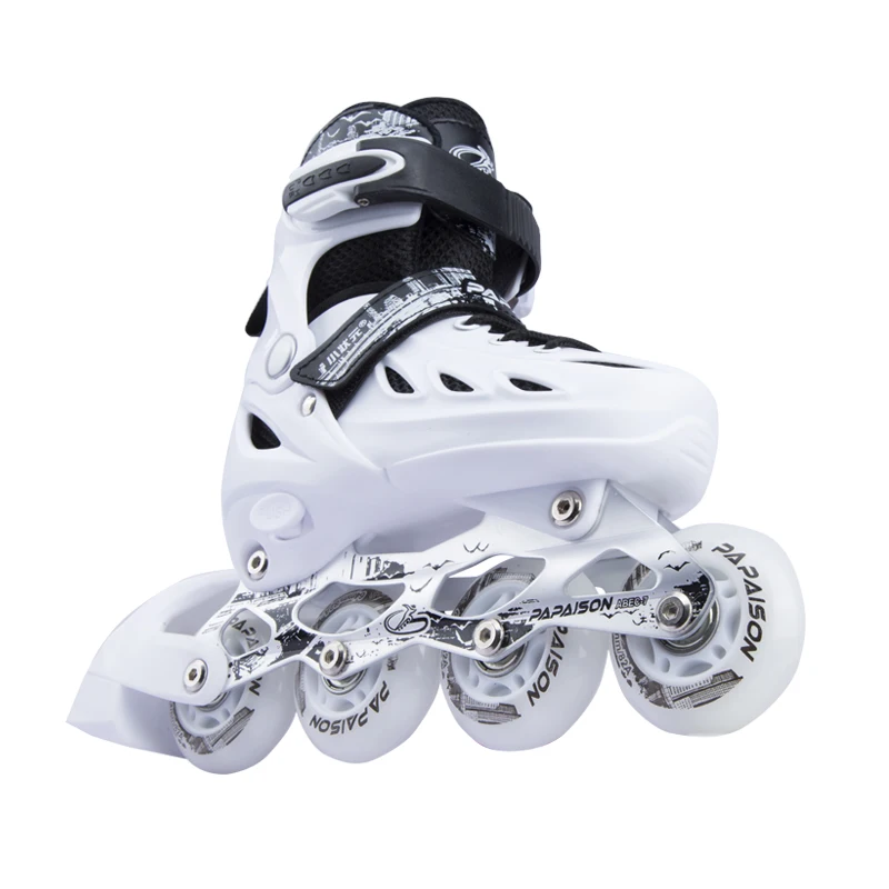2021 Hot Selling Boys Girls Adjustable Size Roller Skates 4 Wheels Flashing Hard Boot Inline Skates Black White Teenager, Black, white, red
2021 Hot Selling Boys Girls Adjustable Size Roller Skates 4 Wheels Flashing Hard Boot Inline Skates Black White Teenager, Black, white, red