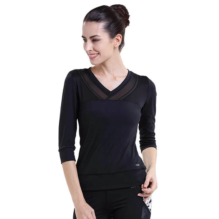 wholesales women designed Sexy Mesh Breathable quick dry sports yoga 3/4 long sleeve T shirt, Customized colors
wholesales women designed Sexy Mesh Breathable quick dry sports yoga 3/4 long sleeve T shirt, Customized colors