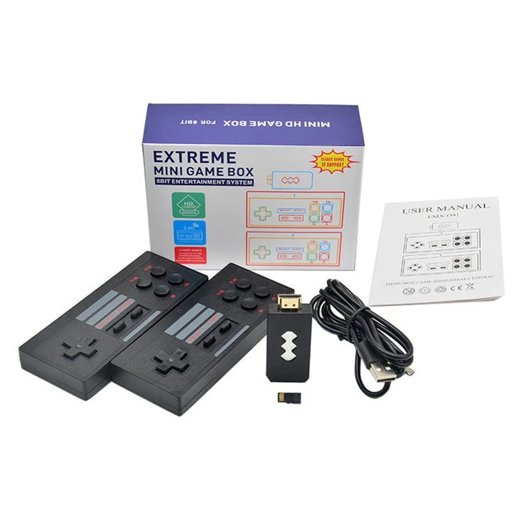 Dropshipping wireless HD retro video game console stick with 818 built-in for NES games
Dropshipping wireless HD retro video game console stick with 818 built-in for NES games