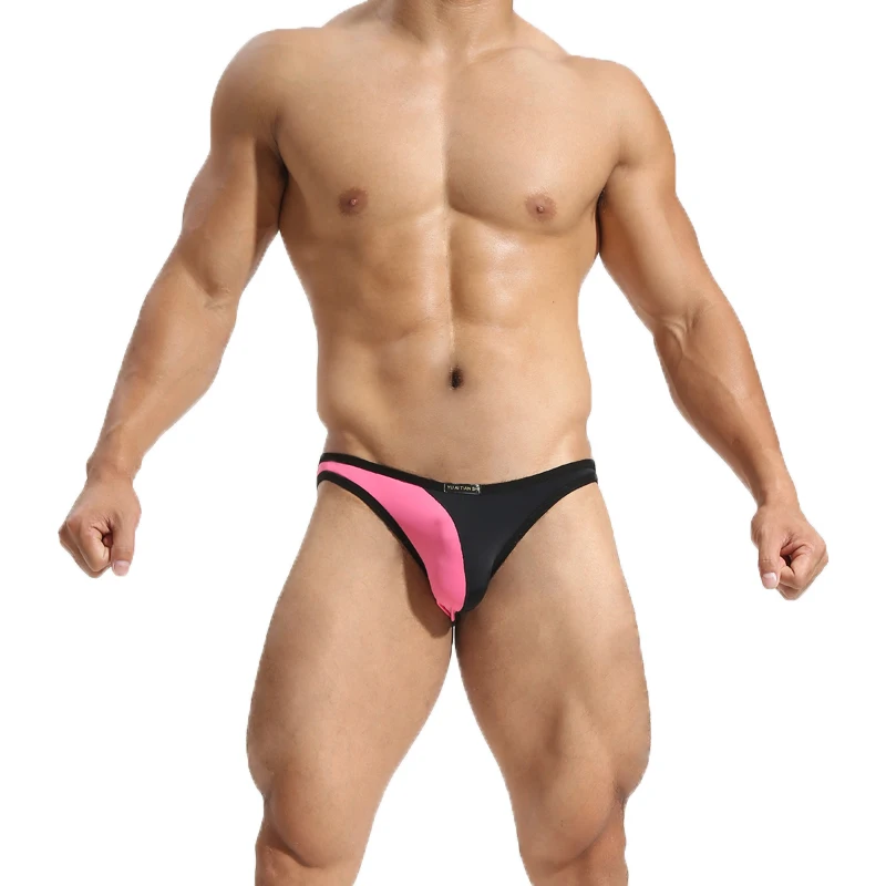 Men's underwear Bikini briefs breathable sexy men's shorts youth shorts panties hot sale, Black, white, rose red, blue
Men's underwear Bikini briefs breathable sexy men's shorts youth shorts panties hot sale, Black, white, rose red, blue