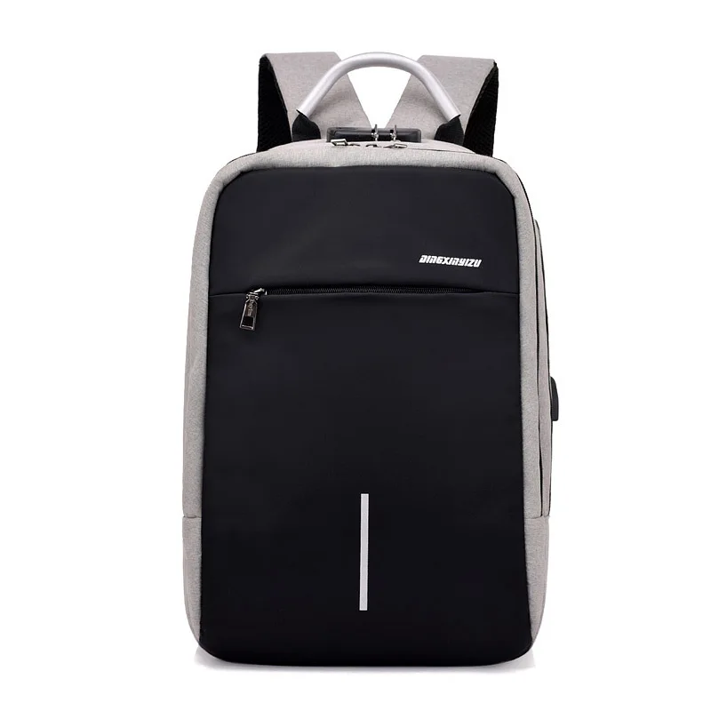 Waterproof polyester USB charging laptop bag backpack student notebook backpack, Pink/black/deep blue/green/grey
Waterproof polyester USB charging laptop bag backpack student notebook backpack, Pink/black/deep blue/green/grey