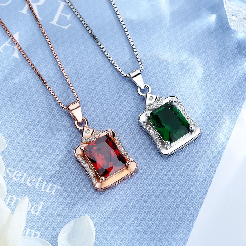 Charm trend wedding silver necklaces jewellery fashion designed sterling silver 925 jewelry emerald necklace
Charm trend wedding silver necklaces jewellery fashion designed sterling silver 925 jewelry emerald necklace