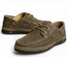 The best material brand crafts soft breathable durable brown leather shoes